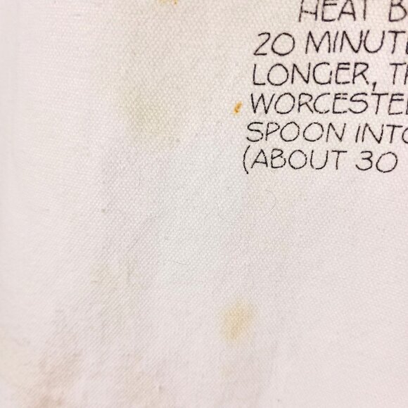 Vintage Apron New Orleans Crawfish Pie Recipe Lobster Chef Kitschy Novelty Funny - Picture 6 of 11